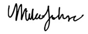 Mike Johnson signature